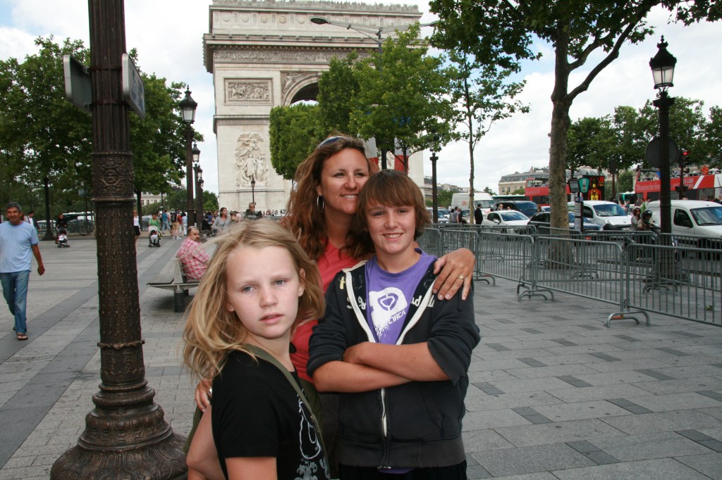Climbing the Eiffel Tower and roaming the streets of Paris…. with&nbsp;kids.